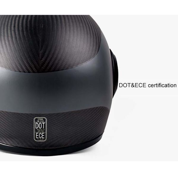 Design Custom DOT ECE Approved Carbon Fiber Modular Motorcycle Helmet
