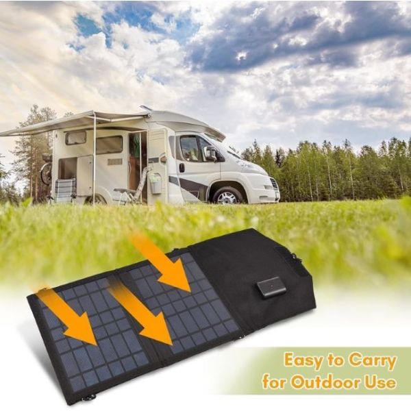 Bolsa solar plegable para camping de 200W de tamaño 2250*588*4MM perfecta para actividades al aire libre