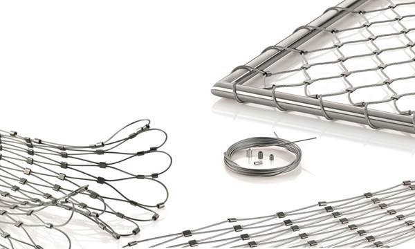 SS316 Нержавеющая сталь кабельная сетка Коррозионно устойчивая зоопарковая сетка