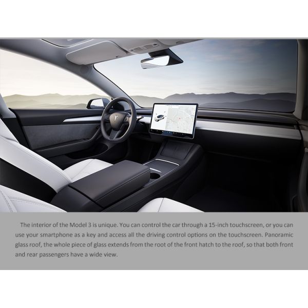 Left Steering Tesla MODEL Y Electric Cars EV 5 Seats Sedan 78.4KWH