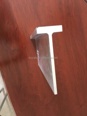 T Bar Section Aluminum Extrusion Profiles For Aluminum Trailer And Car And Bus Transportation Construction