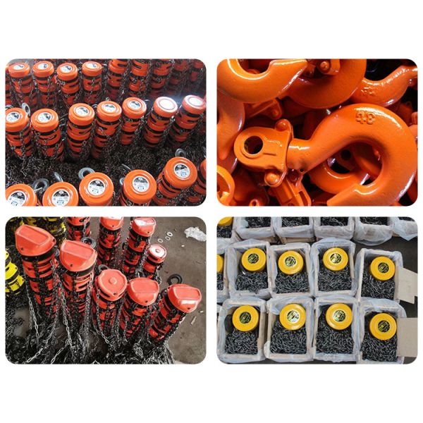 передающая линия 10Т шнуруя высокую эффективность блока цепного шкива инструментов сверхмощную