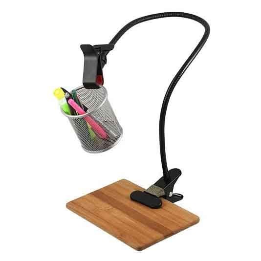 Держателя телефона кровати Gooseneck струбцины ширина руки 4.5inch регулируемого низкопробного длинная