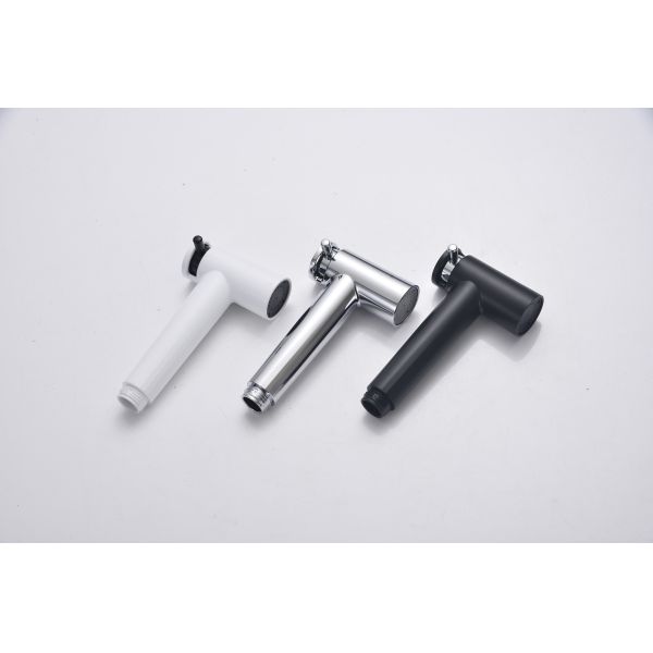 Hotel High Pressure Chromed Plastic Bidet Hand shower Spray gun for Toilet set