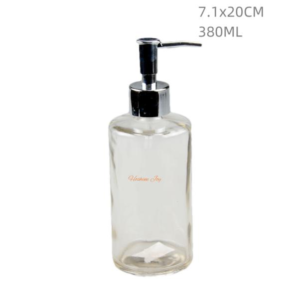 12 Ounces Glass Bottle Foaming Soap Dispenser Reusable Closure Type