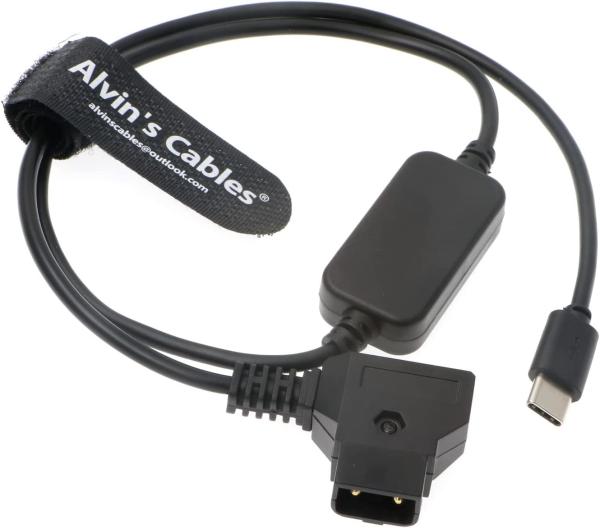 USB-C 5V 2A Power Cable For Blackmagic Design Micro Converter D-Tap To Type-C Cable Alvin'S Cables 60cm|24inches