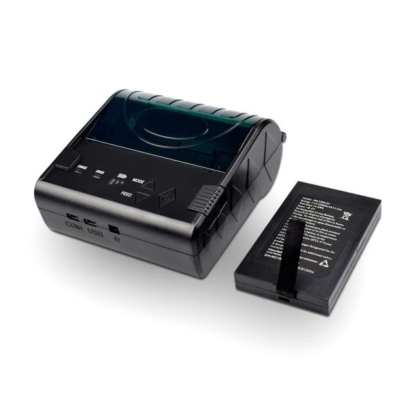 Принтера 90mm/s ярлыка 100KM 80mm Bluetooth принтер Pos термального терминальный