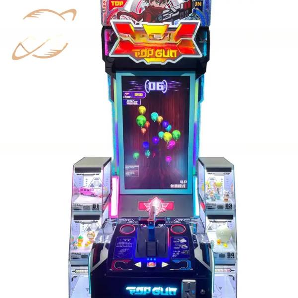 2 Players Interactive Shooting Game Machine With New Color Luminous