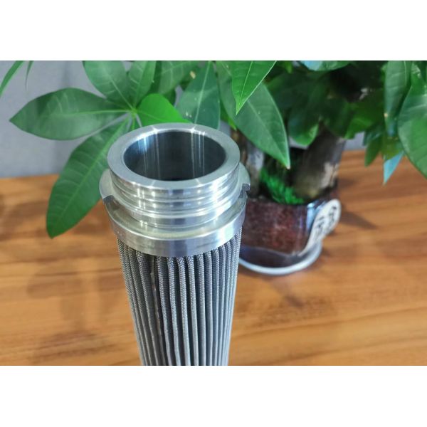 Silver Color Pleated Filter Element Stainless Steel SUS304 SUS316
