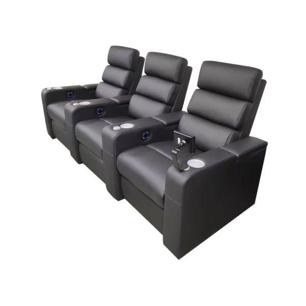 Theater VIP Auditorium Chair With Cooling Cup Massage Recliner Sofa