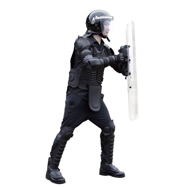 FOX110 Polícia Corpo Militar Protector de perna/cotovelo Cavalo Montado Traje Anti-motim