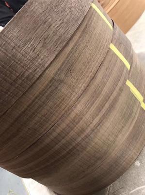 12% Moisture Wood Veneer Edge Banding 1mm Walnut Wood Veneer Strips