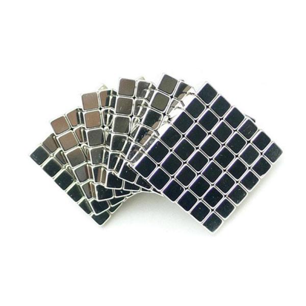 Colorful Cube NdFeB Magnet Set 216 512 1000Pcs Kids Educational Magnetic circle Toy 5MM Neodymium Magnetic