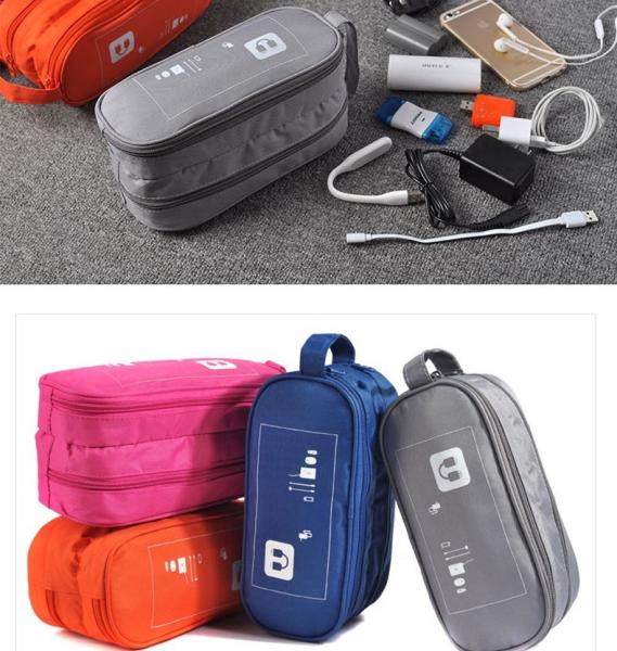 Brand new Mobile Power Cable Pouch Digital package Multifunctional Storage bag travelbag