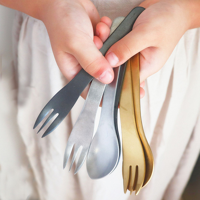 13.6CM 304 набора Flatware нержавеющей стали заморозило наборы столового прибора десерта 2 частей