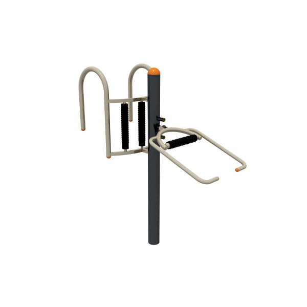 Park Exercise Equipment Used Outdoor Fitness Equipment Massage Machine for Waist and Back