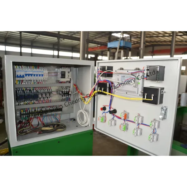 100 Ton Pressure PLC Control Vertical Structure Rubber Vulcanizing Press Plate Vulcanizing Machine