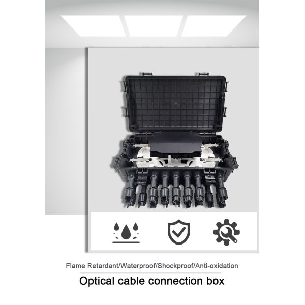Быстрый соедините стену портов закрытия FTTH 16 соединения оптического волокна устанавливая держащ SC поляка