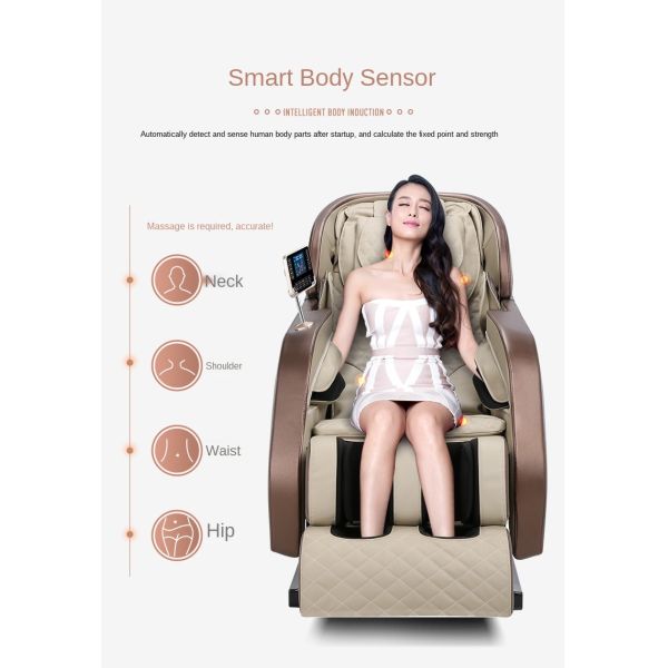 SPA Infrared Massage Chair Dolby Surround Sound CB EMS 23cm