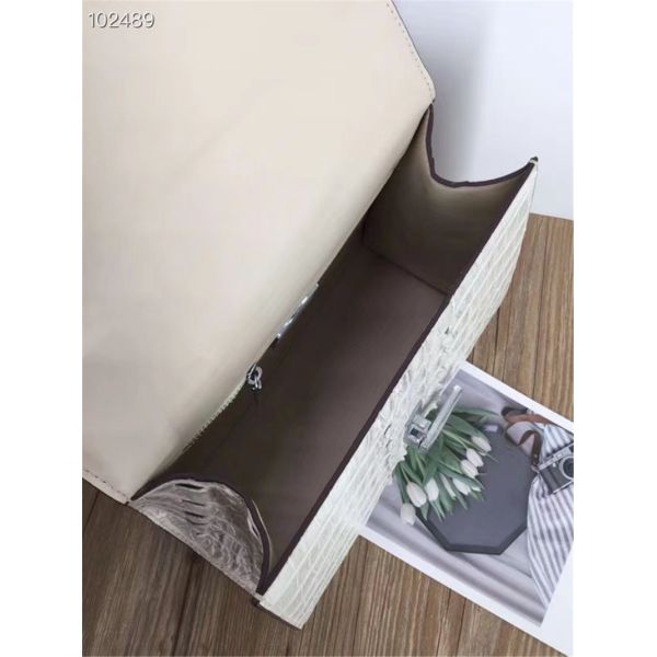 Fashion Genuine Crocodile Skin Lady Handbag Exotic Real True Alligator Leather Female Purse Women Three-way Shoulder Bag