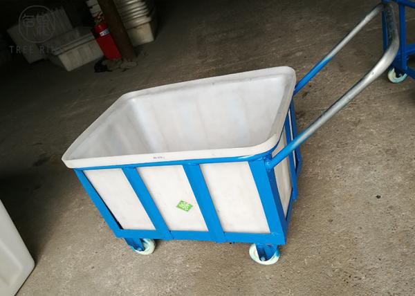 Rotomolding Durable Hand Poly Box Truck Plastic Mobile Nesting Container 90L