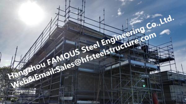 Hot Galvanized Steel Pre-engineered Multi-storey Building For Apartment
