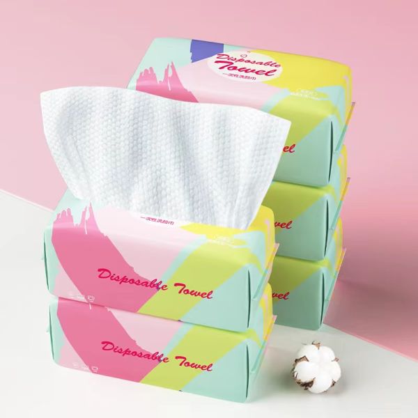 Хлопок сгущенный one piece устранимый очищая стороны полотенца 200*150mm