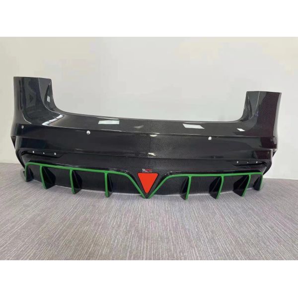 FPR 2019 Spoiler For Tesla Model 3 Body Kit 2022 ACP Style Front And Rear Bumper