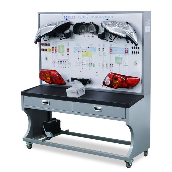 Automotive Training Equipment Electrical Lighting System Trainer Board for School Teaching Use
