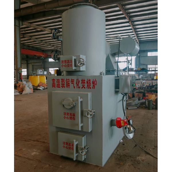 Medical Waste Incinerator with 850-1300°C Combustion Temperature for Hazardous Waste Treatment Using Diesel Or Natural Gas Fuel