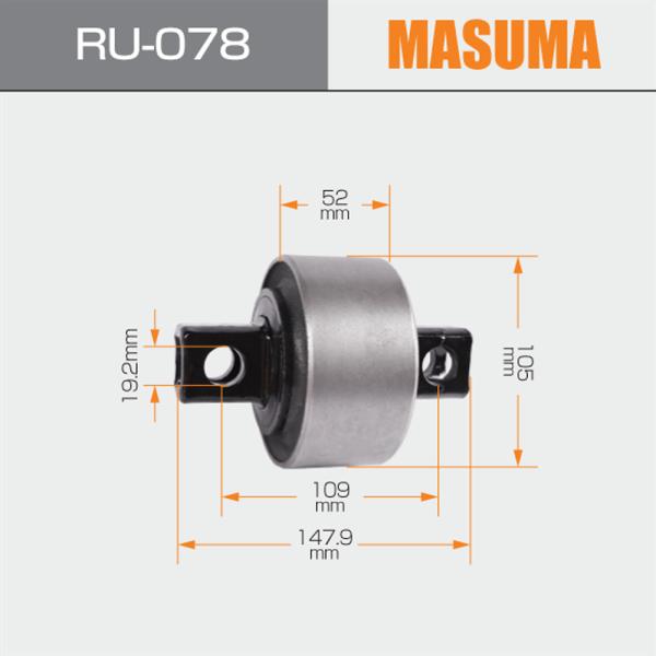 Autobushing MASUMA NO. RU-078 pour le camion diesel UD NISSAN CD53 Des performances fiables