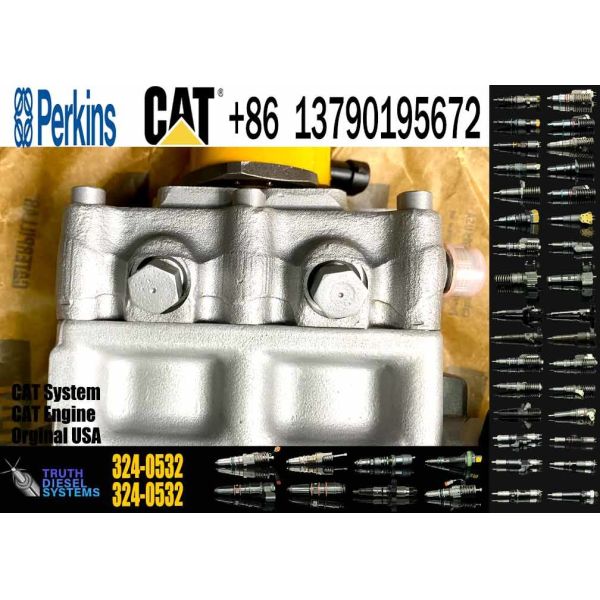 Partes de repuesto para excavadoras E320D CAT Partes del motor C6.4 Bomba de inyección de combustible para motores diesel 324-0532