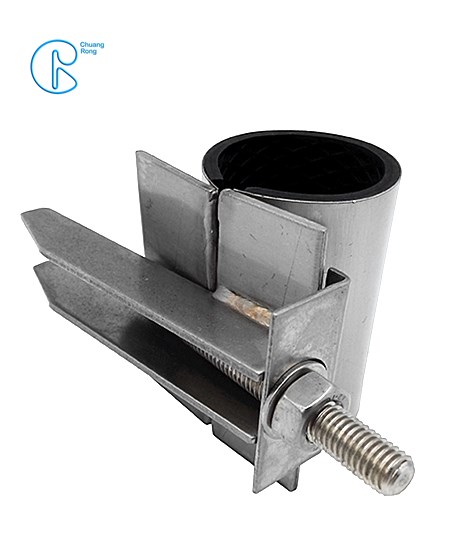 Mini-Type Pipe Repair Clamp Quick Repair Leakage For Oil And Plastic Pipe