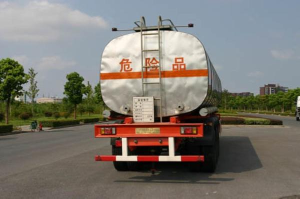 40800L Fuel Crude Oil Semi Tanker Trailer For Petroleum 40.8cbm 3 Axles