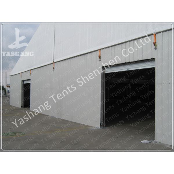 Heat Resistant Tent Accessories Height Customizable Fabric Door Glass Door Roller Gate