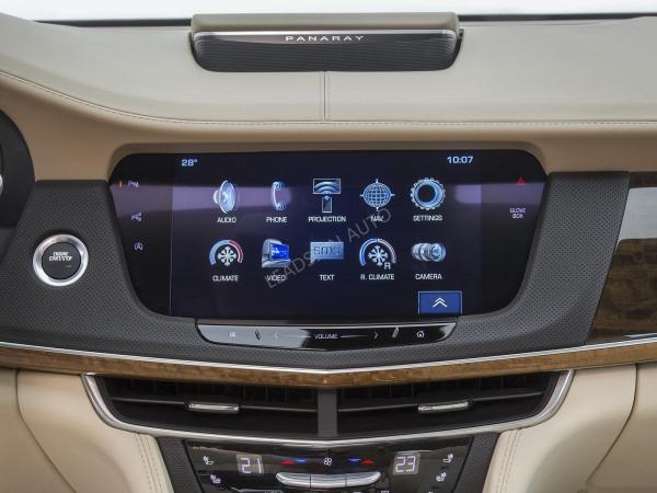 CT6 2017 Cadillac Navigation System Iphone IOS Use USB Charging Port
