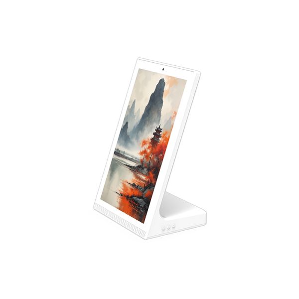 15.6‑Inch L‑Shaped Desktop Advertising Player, suitable for hotels, supermarkets, catering stores and other places.