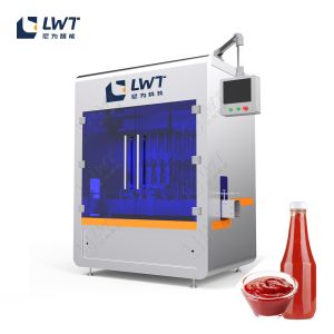 Machine automatique de remplissage de sauce chaude