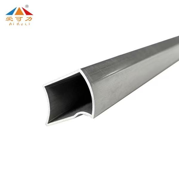 Industrial Aluminum Awning Tube IP67 Waterproof Titanium Rectangular Tubes