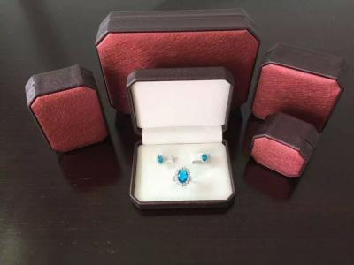 Fancy Gem Jewelry Plastic Box For Bracelet / Earring / Pendant Packaging