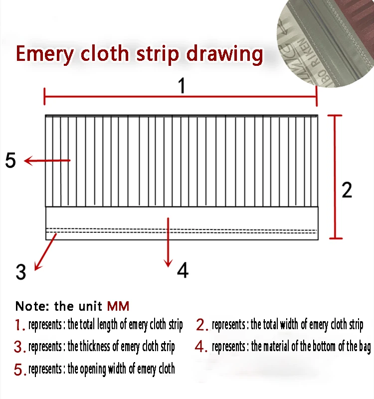на заказ песочная бумага полоса щетка Grit 180/240/320 для полировки древесины