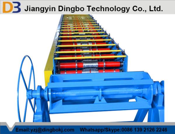Metal Door Steel Roll Forming Machine Production Line With CE And ISO Certification