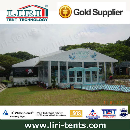 Luxury garden arcum tent for cottage decoration
