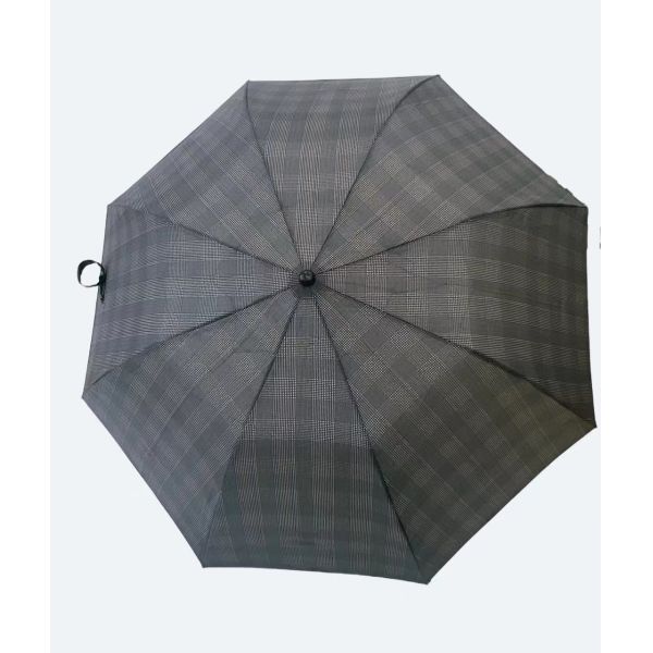 Paraguas compactos de metal de 20,5 pulgadas 8 costillas 2 plegables con mini paraguas abiertos automáticamente