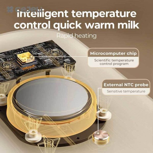 CJ-YY-ODI-WN2 KINTEX Baby Milk Heating Milk Bottle Warmer Thaw Bottle Warmer Baby 24 Hours Baby Products