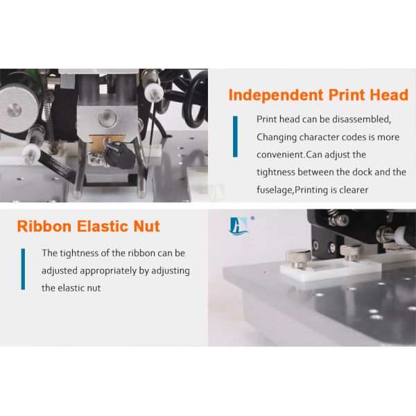 Hot Stamping Coding Foil Ribbon for Expiry Date Batch Number Code Stamp Ribbon Encoder