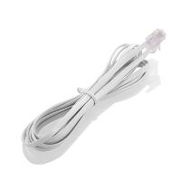 10M 2 pares 4 núcleos Flat Telefone Cabo de cobre Landline Telefone cabo de extensão