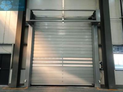 porta de alta velocidade de alumínio de 2mm 1,2 M/S para a loja