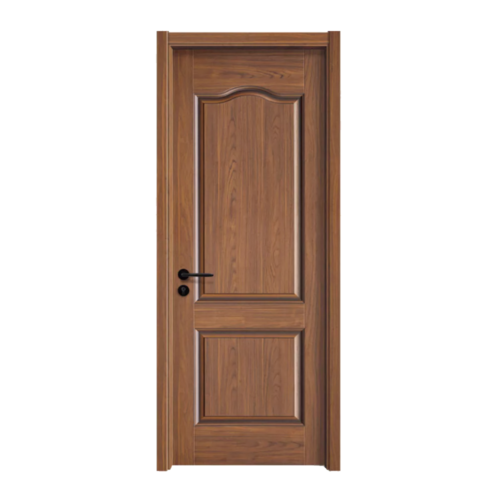 Factory Hotel Exterior Solid Wood Doors Internal Bedroom Simple Design Interior Wooden Door