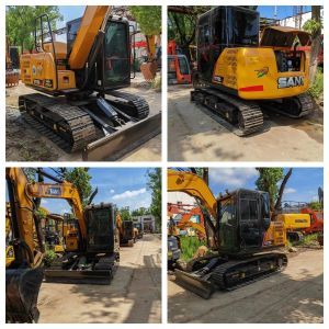 Excavateur SANY SY75C certifié - 7,5T.